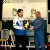 Secretary Mark Lewis is proud to present President Rick Ferrell with his 1st Place Plaque. (Good Job Rick !)